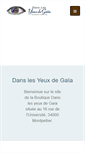 Mobile Screenshot of danslesyeuxdegaia.com